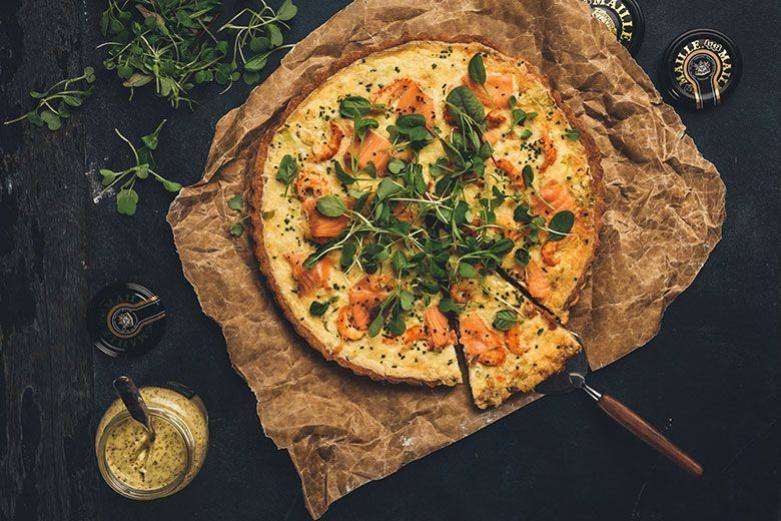 recipe image KYLMÄSAVULOHI-RAPUPIIRAKKA